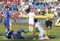 Baroš po faulu na Součka