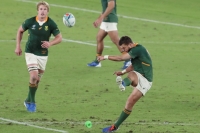 Handrè Pollard (kopáč) v akci