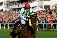 Theophilos s Josefem Bartošem těsně před cílem