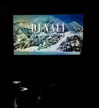 Záběr z promítání