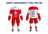 České dresy pro nadcházející mistrovství světa