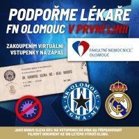 Až do konce dubna mohou lidé podpořit olomoucké zdravotníky zakoupením vstupenky.