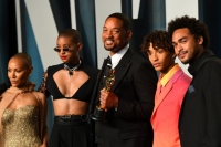 Will Smith s rodinou na Oskarech