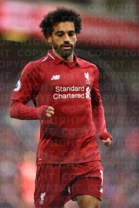 Liverpoolský hráč Mohamed Salah