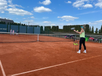 Dětský tenisový trénink