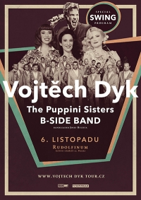 Koncert Vojtecha Dyka askupiny B-Side Band