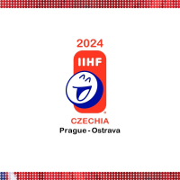 Logo mistrovství světa v hokeji 2024