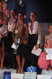 Bronzový pár Selsdon a Vágnerová na stupních vítězů