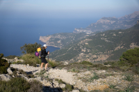 Autorka článku na trase GR 221