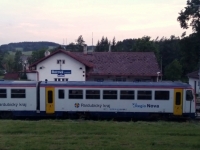 Železniční stanice Borová u Poličky, u které bude umístěna jedna z kamer