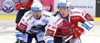 Momentka ze zápasu HC Kometa Brno - HC Dynamo Pardubice