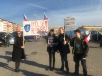 Studenti Univerzity Palackého na Letné