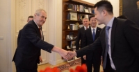 Prezident vítá hosty z Číny