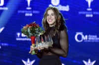 Snowboardistka Ester Ledecká, vítězka ankety Sportovec roku 2018