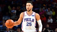 Ben Simmons v dresu Philadelphie 76ers