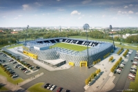 Takto měl vypadat nový hradecký stadion.