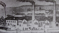 Sklárny Karolinka z roku 1863