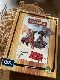 Originální balení Velké vlakové loupeže