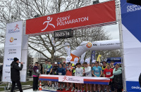 Start prvního Českého půlmaratonu v Hradci Králové