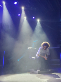 MC Gey na Flédě s kapelou