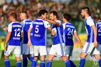 Marek Matějovský slaví vítěznou branku proti Spartě