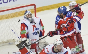 Tehdejší český zástupce v KHL - Lev Praha
