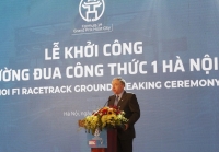 Prezident FIA Jean Todt při slavnostním zahájení v Hanoji
