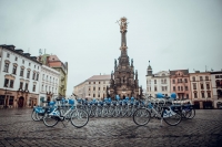 Zahájení provozu kol od Nextbike na Horním náměstí