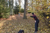 Ilustrační foto discgolfového hráče