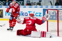 Brankář Třince Šimon Hrubec