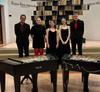 Zleva: Daniel Skála, Petra Hubová, Apolena Plevačová, Zuzana Máchová, Vilém Hýl 