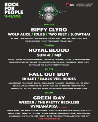 Denní lineup
