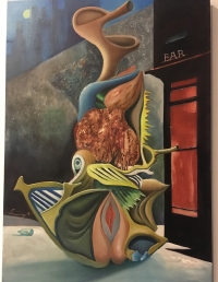 Obraz Libora Kopeckého s názvem Pozdní návraty