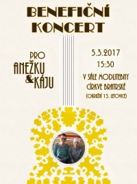Pozvánka na benefiční koncert