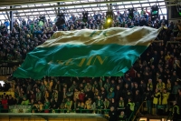 Choreo vsetínských fanoušků